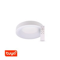 Kruhová - SMART Tuya LED svítidlo ZULU 32W CCT kulaté bílé