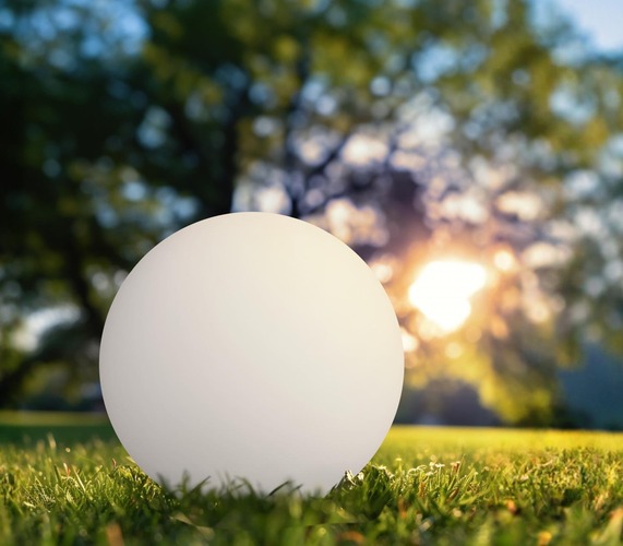 Solární - CEN BLL-042500 Venkovní ozdobné solární svítidlo BOLLA IP44 250mm RGB+3000K - CENTURY - foto 1