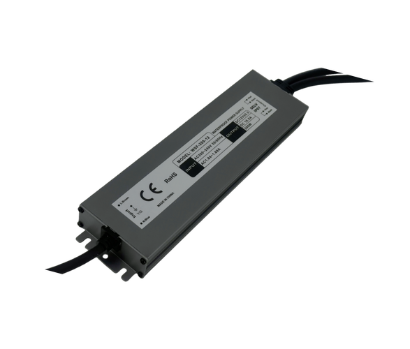 Napájecí zdroj kovový - LED vodotěsný napájecí zdroj IP67 24V - foto 1