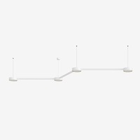 Dekorativní - LU 23.K2.60M DALI2 Závěsné svítidlo INFINITY II 62W LED 4000K akrylátové sklo bílá DALI 23.K2.60L - LUCIS
