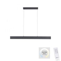 Podélná - LD 11548-13 NILA LED závěsné svítidlo v barvě antracitu, lineární design s nastavitelnou výškou a barvou světla 2700-5000K - LEUCHTEN DIREKT / JUST LIGHT