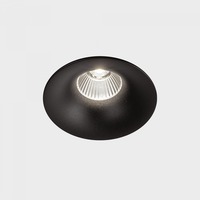 Kruhová - KHL K50150.03.RF.BK-BK.38.ST.8.27 LUXO zapuštěné svítidlo s rámečkem černá 20W 2700K nestmívatelné - KOHL-Lighting