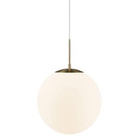 Koule - NOR 2010573035 Závěsné svítidlo Grant 35 25W E27 mosaz opál - NORDLUX