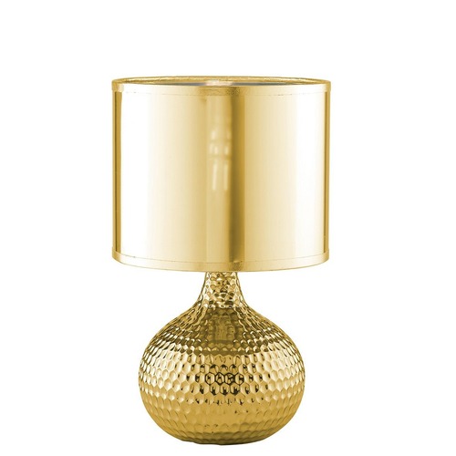 Stolní lampy dekorační - FAN I-PULSAR/L 35 ORO Stolní lampa Lumetto Pulsar zlatá, patice E27+E14, 22 x 22 x 35 cm - FANEUROPE - foto 1