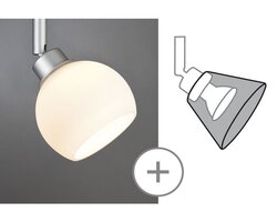 Svítidla - P 60055 Stínidlo DecoSystems max.50W, Wolbi opál - PAULMANN