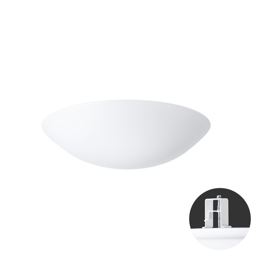 Koupelnová - OS TIT65520 TITAN V2 stropní/nástěnné plastové polovestavné svítidlo bílá IP44 4000 K 24W LED - OSMONT - foto 1