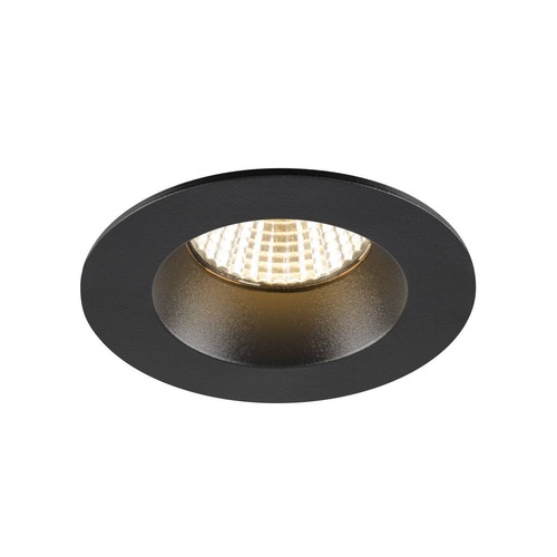 Koupelnová - LA 1007442 NEW TRIA® UNIVERSAL 68 stropní vestavné svítidlo, 2500/3000/4000K, 38°, IP 20 / IP 65, kulaté, černá - BIG WHITE (SLV) - foto 1