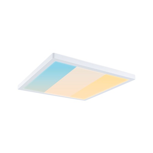 Hranatá - P 71255 LED Panel Atria Shine IP44 hranaté mm 15,7W 3000 - 6500K bílá - PAULMANN - foto 1