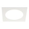 Pojistky, baterie, startéry - LA 1006154 Numinos® XL montážní rámeček hranatý 240/180 mm bílý - BIG WHITE (SLV)