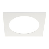 Pojistky, baterie, startéry - LA 1006154 Numinos® XL montážní rámeček hranatý 240/180 mm bílý - BIG WHITE (SLV)