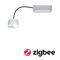 LED moduly - P 93075 LED Modul vestavné svítidlo Smart Home Zigbee RGBW Coin kruhové 50mm Coin 5,2W 230V RGBW satén - PAULMANN