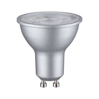 GU10/GZ10 - P 28756 LED reflektor 7 W matný chrom GU10 4.000K neutrální bílá - PAULMANN