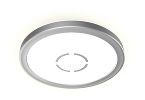 Kruhová - BRI 3175-014 Slim svítidlo LED panel pr. 19 cm 12W 1400lm stříbrná - BRILONER