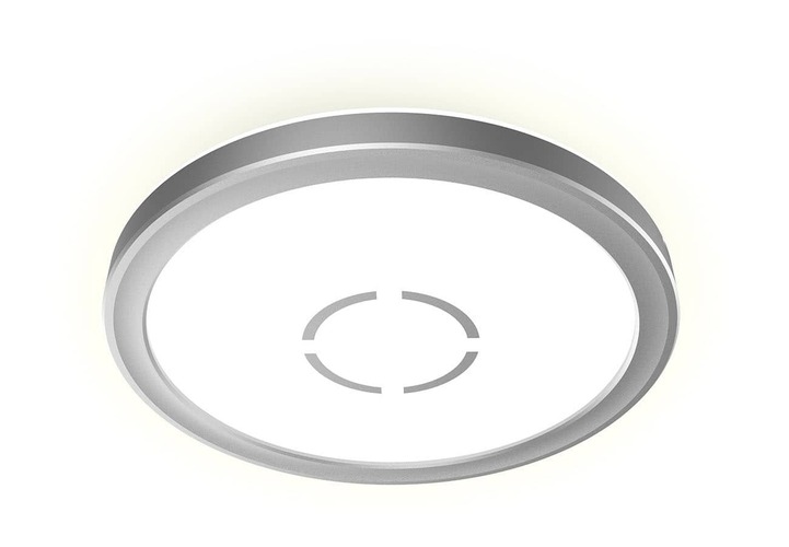Kruhová - BRI 3175-014 Slim svítidlo LED panel pr. 19 cm 12W 1400lm stříbrná - BRILONER - foto 1