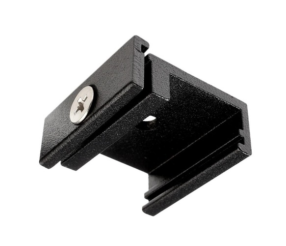 Lišty a příslušenství - IMPR 720033 Deko-Light 1-fázový kolejnicový systém, D One držák na strop Flex, černá RAL 9011 30 mm - foto 1