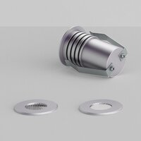 Zapuštěná - PANIT EST701 Venkovní svítidlo NIP DC kruhová zemní 24= LED 3W 30° IP67 3000K - PAN INTERN.