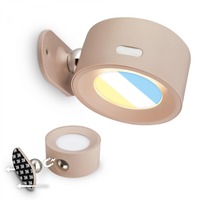 Bodová - BRI 3896011 Tari nástěnné bodové svítidlo - 1,6W, 160lm, LED, nabíjecí, CCT, stmívatelné, bezdrátové, béžová - BRILONER
