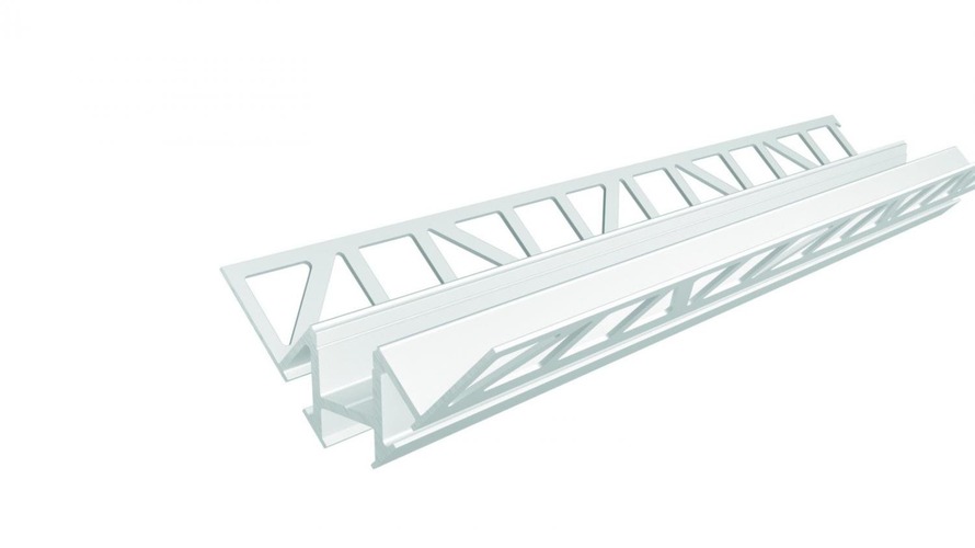 Al profily k zapuštění - IMPR 975375 Reprofil dlaždicový profil roh vnitřní EV-01-12 bílá lakovaná 2500 mm - LIGHT IMPRESSIONS - foto 1
