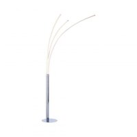 Stojací lampy - LD 15383-55 Stojací svítidlo MAJA LED, moderní chrom, 3-ramenné 3000K - LEUCHTEN DIREKT / JUST LIGHT