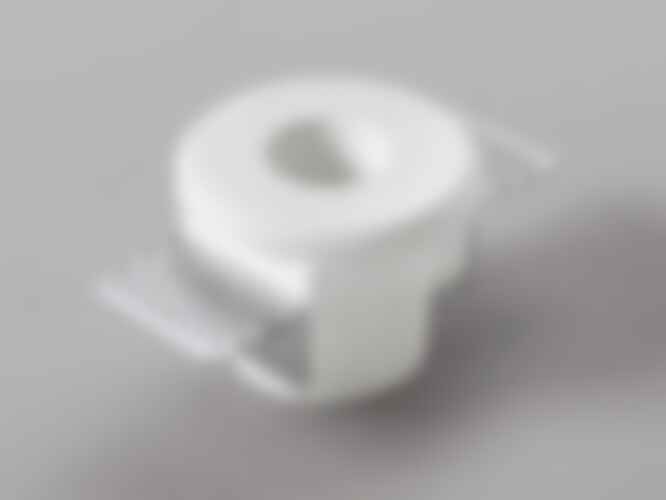 Kruhová - FAN INC-STARRY-R1 Zápustné svítidlo STARRY, kulaté, sádra, bílá, 7 cm - FANEUROPE - foto 1