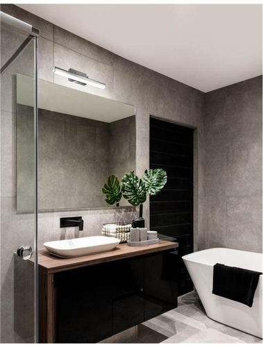 K zrcadlu - NV 787005 Nástěnné svítidlo nad zrcadlo VANESE chromovaný hliník a akryl LED 12W 3000K IP44 - NOVA LUCE - foto 1