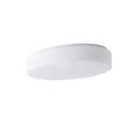 Kruhová - OS GEM48188 GEMINI 1 stropní/nástěnné skleněné svítidlo bílá IP43 3000 K 18W LED - OSMONT