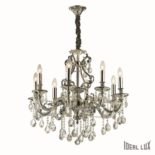Dekorativní - ILUX 044934 Závěsné svítidlo Ideal Lux Gioconda SP8 argento 044934 - IDEALLUX - foto 1