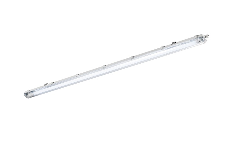 Technická - FAN LED-ATLANTIC-1XT8-150 Vodotěsná stropní svítidlo Atlantic Silver LED 1xT8 (zářivka v ceně), IP65, délka 150 cm - FANEUROPE - foto 1