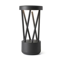 Sloupková - FARO 71286 TWIST 300 sloupková lampa, tmavě šedá - FARO