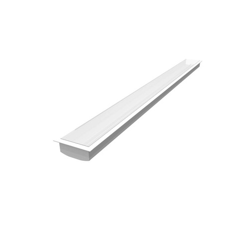 Al profily k zapuštění - LA 1004908 GRAZIA 60 profil zápustný 3 m alu - BIG WHITE (SLV) - foto 1