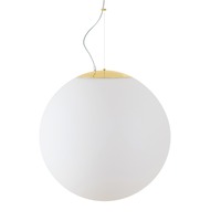 Koule - OS ISI60254 ISIS L5 PM-M HP závěsné plastové svítidlo mosaz / bílá IP40 3000 K 65W LED - OSMONT