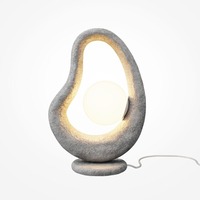 Stolní lampy dekorační - M MOD380TL-01GR Stolní lampa Opus G9 28W šedý kov - MAYTONI