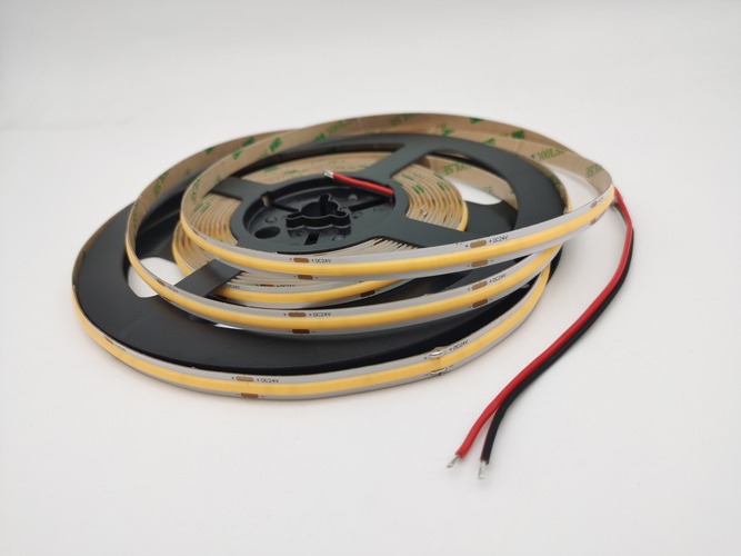 Hlavní osvětlení - FAN STRIP24V-COB-480C LED pásek COB DC24V KAPTON 480 LED/m 15W/m 7690 lm 3000K 0,8x500 cm - FANEUROPE - foto 1