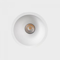 Kruhová - KHL K50800.03.RF.WH-WH.38.ST.8.40 NOON zapuštěné svítidlo s rámečkem bílá 10 W 4000K nestmívatelné - KOHL-Lighting