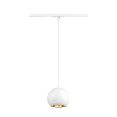 Svítidla - LA 1008175 LIGHT EYE® 150 1~ závěsné svítidlo, GU10, délka závěsu 150cm, 1x max. 13W, matte white - BIG WHITE (SLV) - foto 1