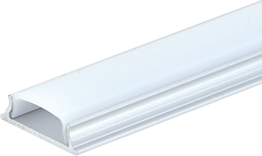 LED páskové profily - Hliníkový profil pro LED pásek L=2m 18*06mm - foto 1