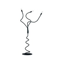 Stojací lampy - FAN I-LOVER-PT3-NERO Stojací lampa Piantana Lover, černá, 3 x E14, 120 x 165 cm - FANEUROPE