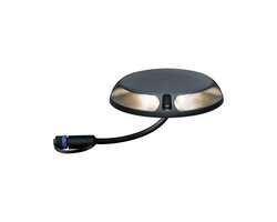 Sloupková - P 93920 Plug&Shine zemní přisazené svítidlo IP67 2x3W 24V pojezdové antracit - PAULMANN
