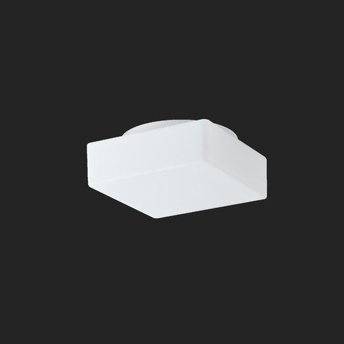 Nouzová - OS LIN71511 LINA 2 stropní/nástěnné skleněné svítidlo bílá IP43 4000 K 11W LED nouzové kombinované 3 h (původní kód OS 71511) - OSMONT - foto 1