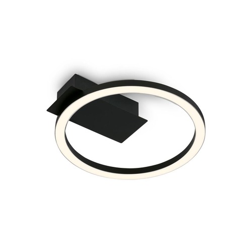 Kruhová - BRILO 3778015 LED stropní svítidlo, 21 cm, 5W, 500lm, černá - BRILO - foto 1