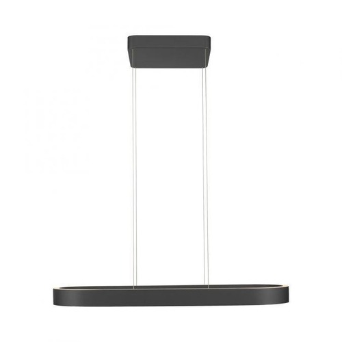 Podélná - PN 2688-18 LED závěsné svítidlo Q-STRETTO, černá, s dálkovým ovladačem, ZigBee, 2700-5000K - PAUL NEUHAUS - foto 1