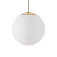 Koule - OS ADR62524 ADRIA P3 HP závěsné skleněné svítidlo mosaz / bílá IP40 4000 K 52W LED - OSMONT