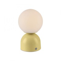 Stolní lampy dekorační - LD 19218-81 Kolekce Schöner Wohnen LED bateriové stolní svítidlo RUDI, inspirováno květy, USB, 3000-6000K - JUST LIGHT