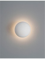 Nepřímé osvětlení - NV 9831050 Nástěnné svítidlo NETUNE bílá sádra a bílý hliník LED 6W 220-240V 3000K IP20 - NOVA LUCE