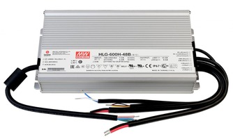 Stabilizované napětí - IMPR 872126 Meanwell LED-napájení DIM, CV, HLG-600H-48B konstantní napětí 0-12500 mA IP67 stmívatelné 48V DC 600,00 W - DEKOLIGHT