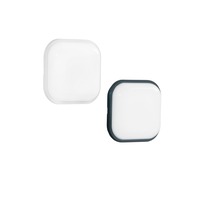 Nástěnná - FAN LED-EVER-Q-L ANT Venkovní nástěnné svítidlo LED EVER antracit, polykarbonát, 28 W, 3470 lm, 3000/4000 K, IP65, 22,1 x 22,1 x 7,2 cm - FANEUROPE