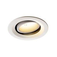 Kruhová - LA 1003572 NUMINOS® MOVE DL M vnitřní LED zápustné stropní svítidlo bílá/bílá 2700 K 55° otočné a výkyvné - BIG WHITE (SLV)