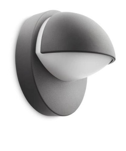 Nástěnná - PH 8719514385269 Venkovní nástěnné svítidlo Philips June 8719514385269 E27 1x42W IP44 230V antracitové - PHILIPS (915002145803) - foto 1