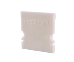 Krytky pro Al profily - IMPR 979030 Koncovka H-AU-02-12 bílá 18 mm 2 ks - LIGHT IMPRESSIONS