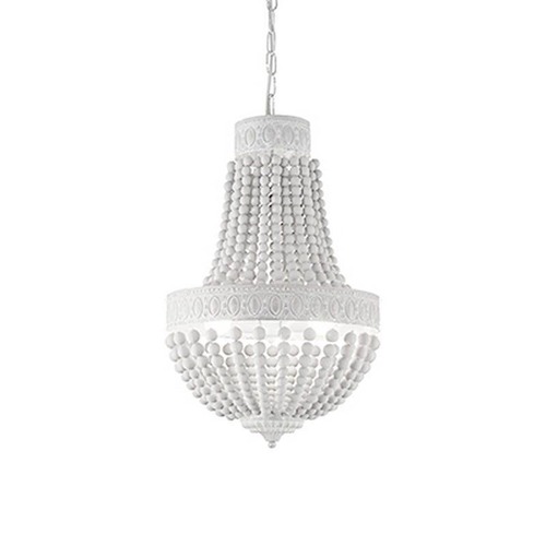Dekorativní - ILUX 162737 Závěsné svítidlo Ideal Lux Monet SP5 bianco 162737 bílé 40cm - IDEALLUX - foto 1